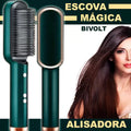 Escova Alisadora Lady Hair - Cabelos Lisos na hora