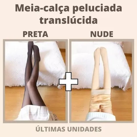 Meia-calça Peluciada- Compre 1 Leve 2